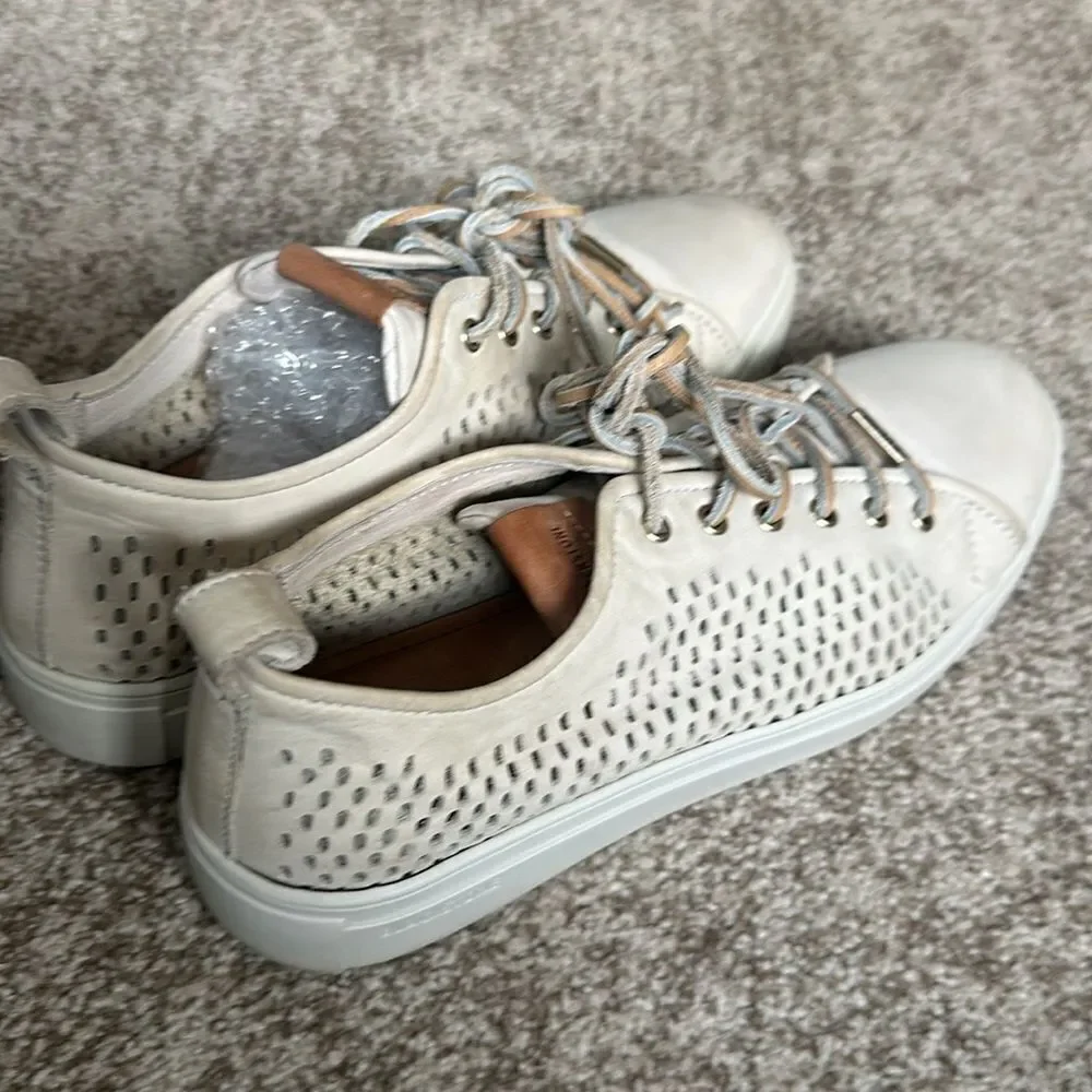 BLACKSTONE Pl87 Sneaker In Wind Chime Leather Sneakers 41/10